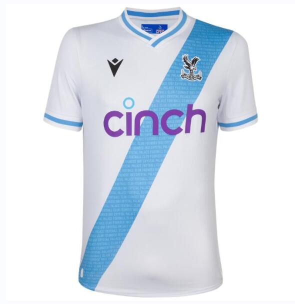 Crystal Palace Away Kit Soccer Jersey 2023/24